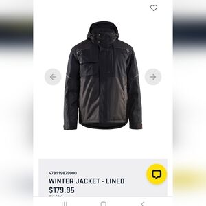 Men's Black Outdoor Water Resistant Jacket